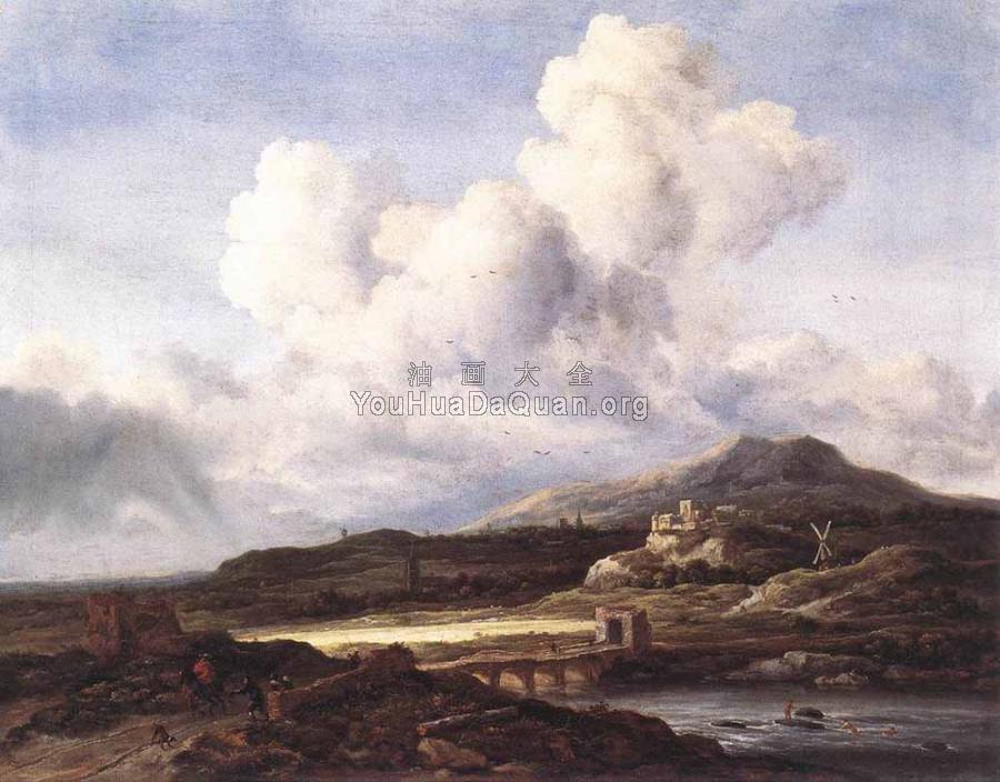 The Ray Of Sunlight - 雅各布·凡·雷斯达尔